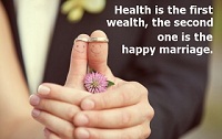 Happy Marriage Quotes: Where There Is Love There Is Life