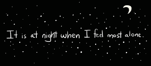 Quotes About Being Lonely At Night 