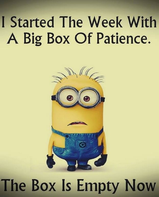 Patience quotes funny