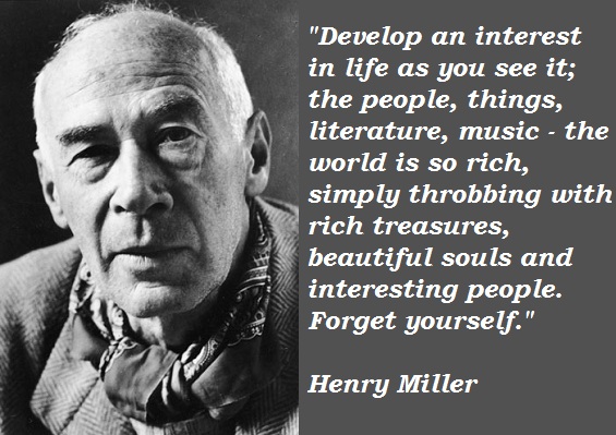 henry miller quotes