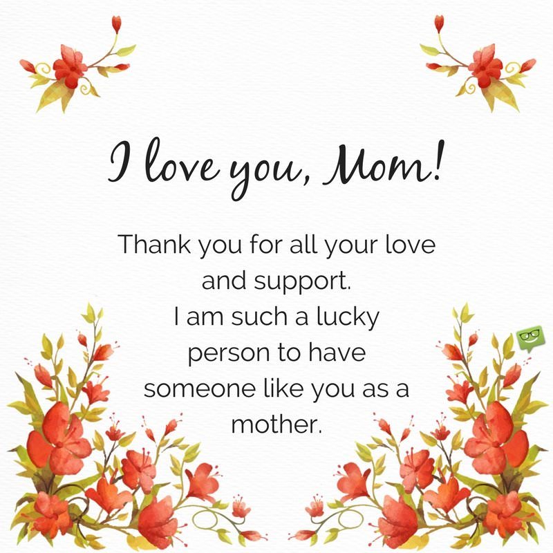 thank you mom quotes