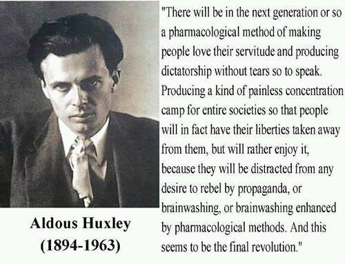 34 Best Aldous Huxley quotes - Author of Brave New World