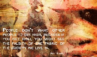 Ken Kesey Quotes: "NEVER GIVE A INCH"
