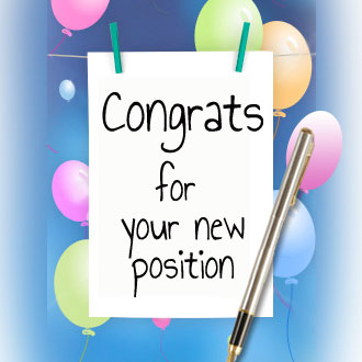 Congratulations On Your New Position Quotes - New Job Sayings