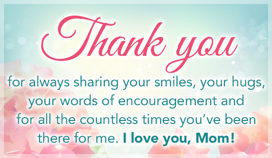 Thank You Mom For Everything Quotes And Messages - Mother Sayings