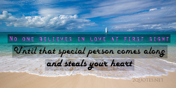 Famous Quotes And Sayings On Love At First Sight 