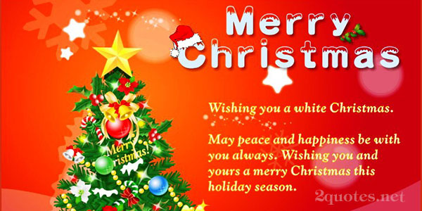 Best Merry Christmas Wishes Quotes And Sayings