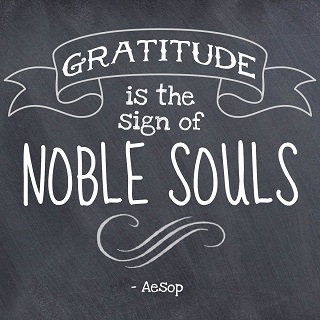 aesop quotes on gratitude