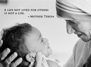mother teresa quotes on giving