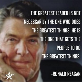 Ronald reagan quote on leadership