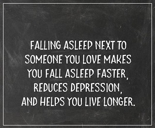 falling asleep love quote