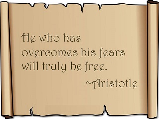 aristotle quotes on fear