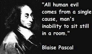 Human evil quotes by Blaise Pascal