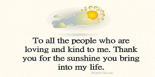 you are the sunshine of my life quotes 