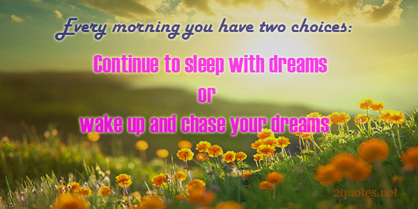 quotes for waking up early 