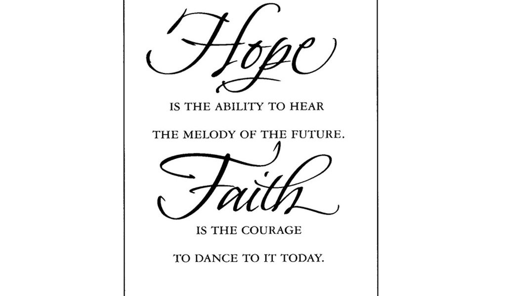 hope and faith quotes