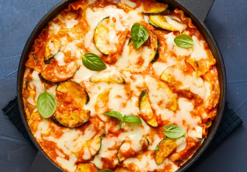 Best Summer Skillet Lasagna Recipe - How To Make Summer Skillet Lasagna