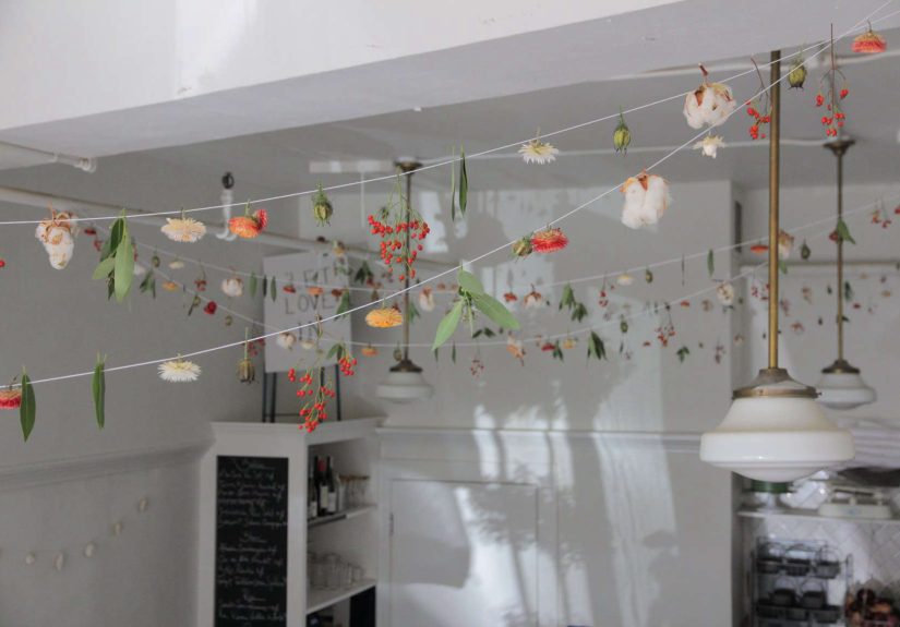 DIY: An Artful Botanical Garland by Måurice in Portland, OR