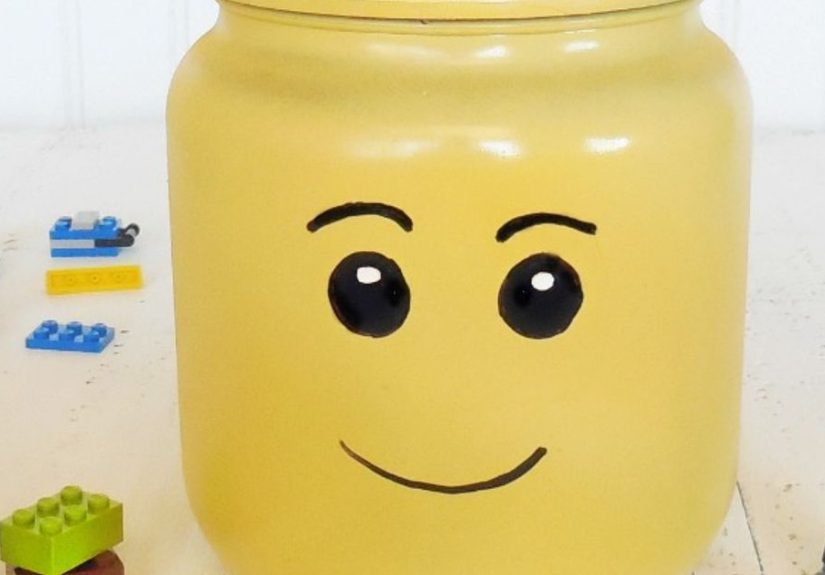 DIY Lego Head Organizer