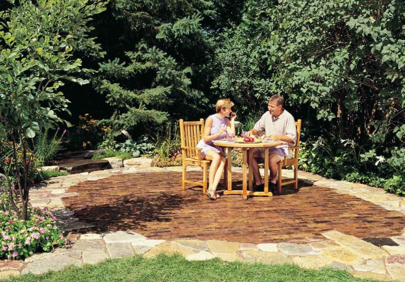 DIY Stone Patio: How to Build a Stone and Brick Patio