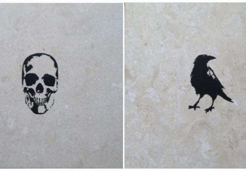 Shakespearian-Inspired Tiles with a Touch of Goth
