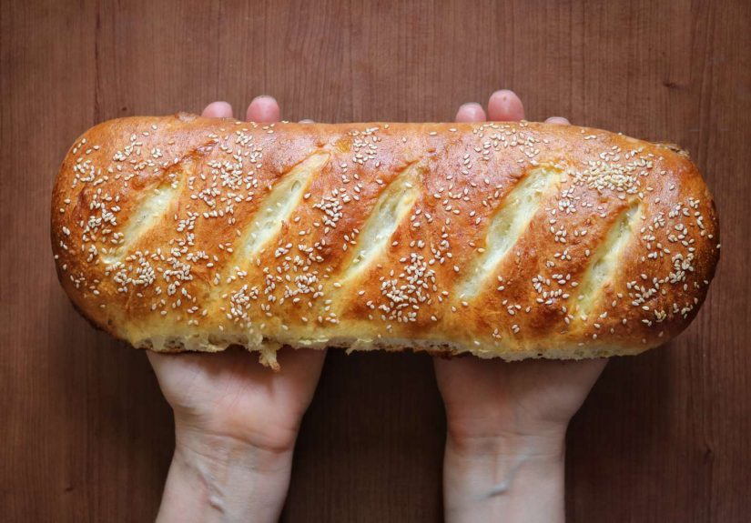 Thanksgiving Sesame Seed White Bread Recipe