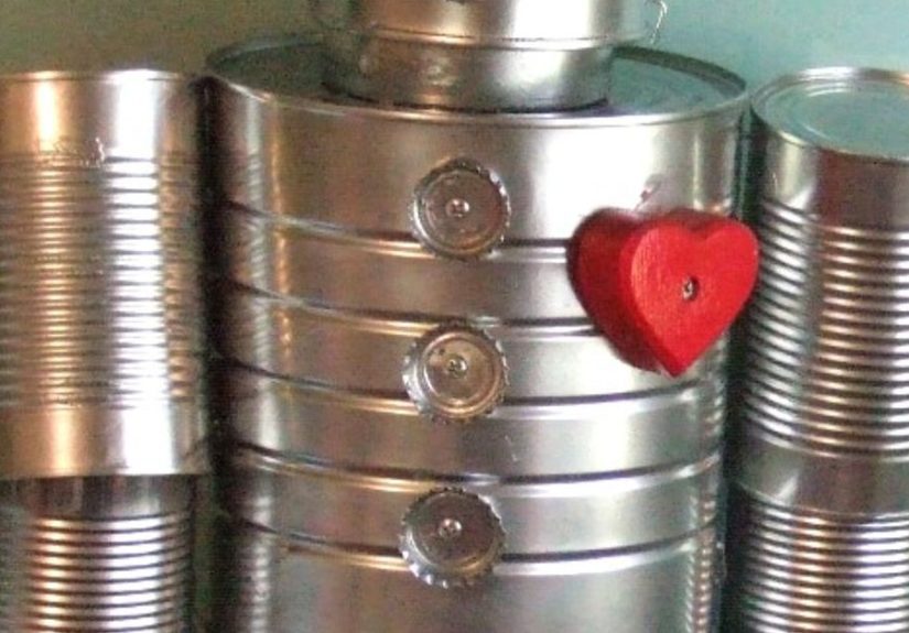 "The Tin Man" Craft Upcycle
