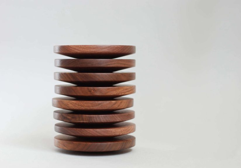 Walnut Base for V60 Glass Dripper