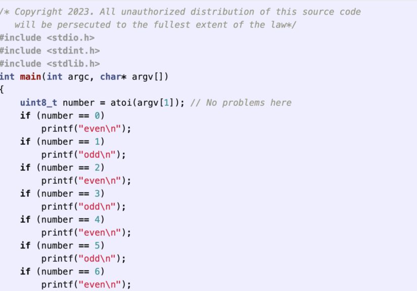 Compiling Four Billion If Statements