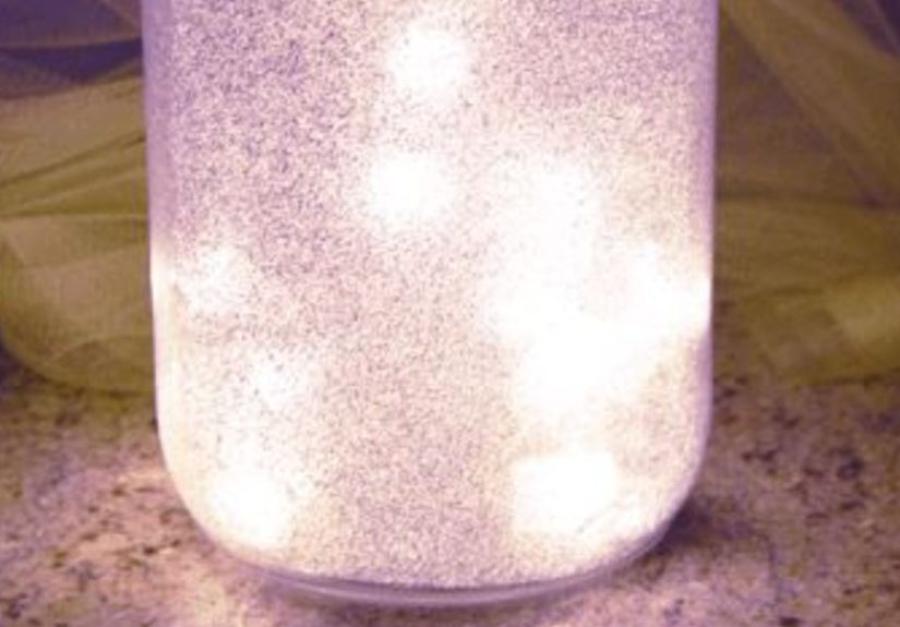 DIY: Glitter Fairy Mason Jar Light