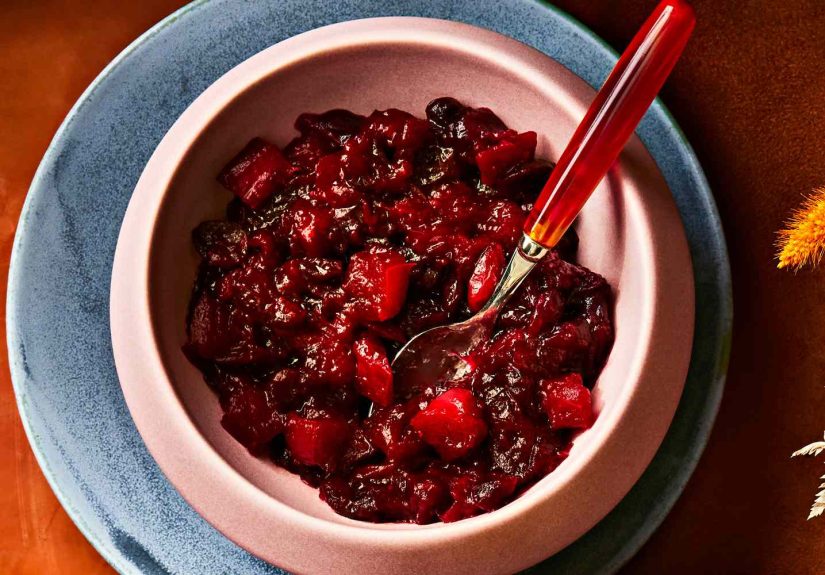 Double Cranberry and Apple Sauce
