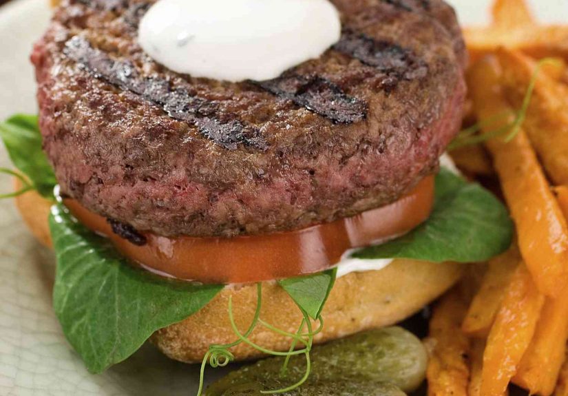 Grilled Lamb Burgers With Mint Recipe