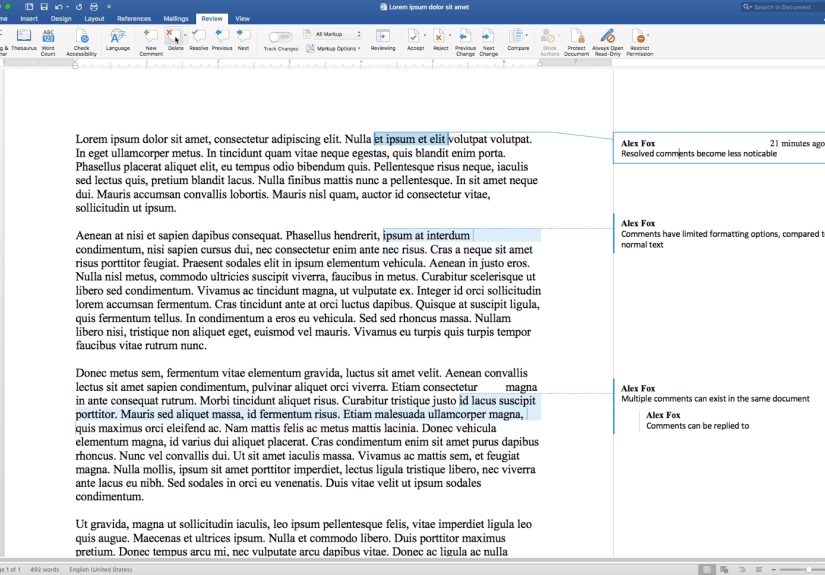 How to Delete Comments in Word