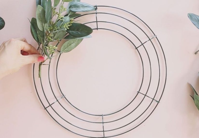 How To Make A Silk Flower Wreath