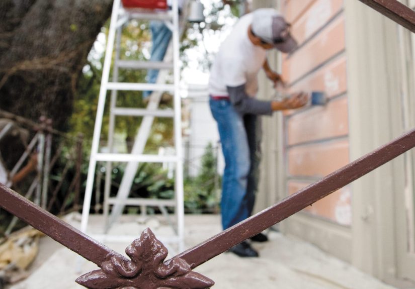 How to Safely Paint Your Homes Exterior