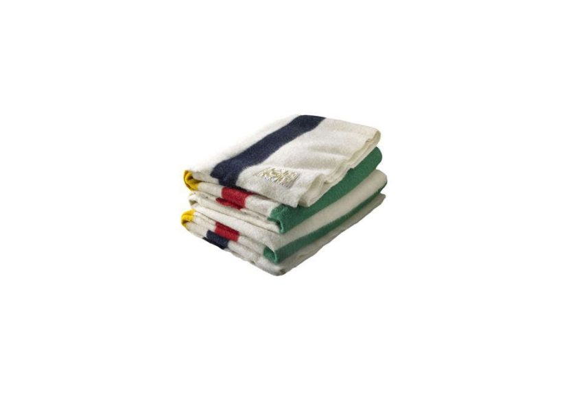 Hudson's Bay Multi 6 Point Queen Wool Blanket