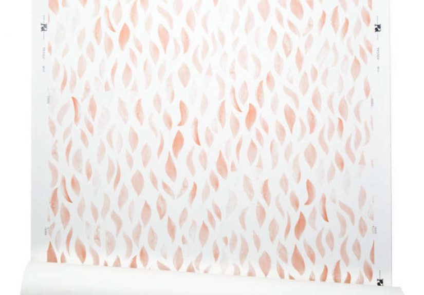 Petals Pink-Peach Wallpaper