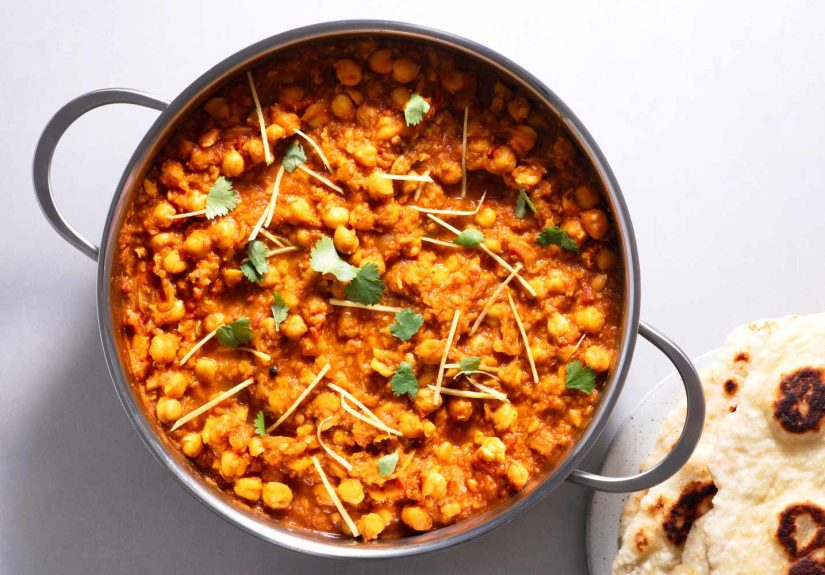 Punjabi-Style Chole Chickpea Curry Recipe