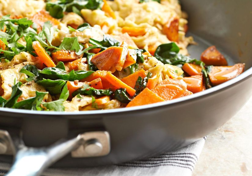 Savory Egg and Sweet Potato Scramble