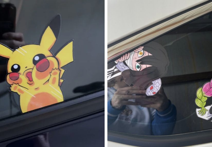 Spreading Joy, One Piece Of Art At A Time: 10 Car Stickers By Me, All Inspired By Our Favorite Characters