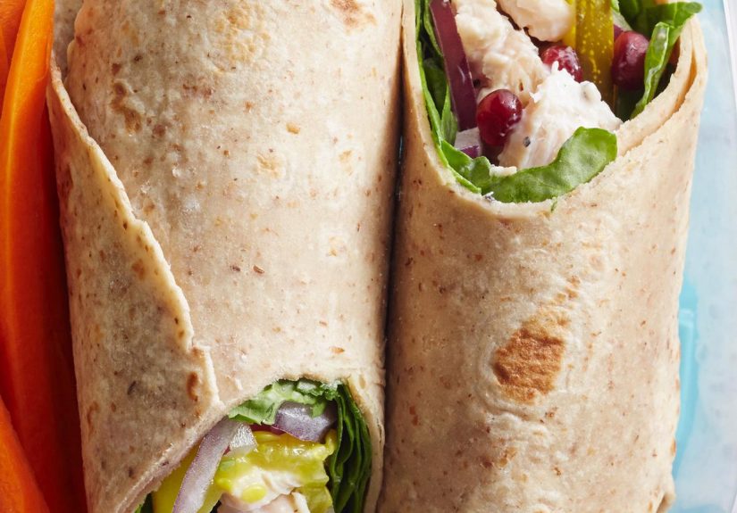 Sweet and Tangy Chicken Wrap Recipe