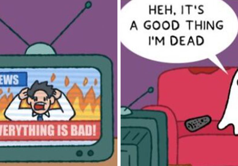 This Artist Makes Adorable Comics Showing The Funny Side Of The Afterlife (23 New Pics)