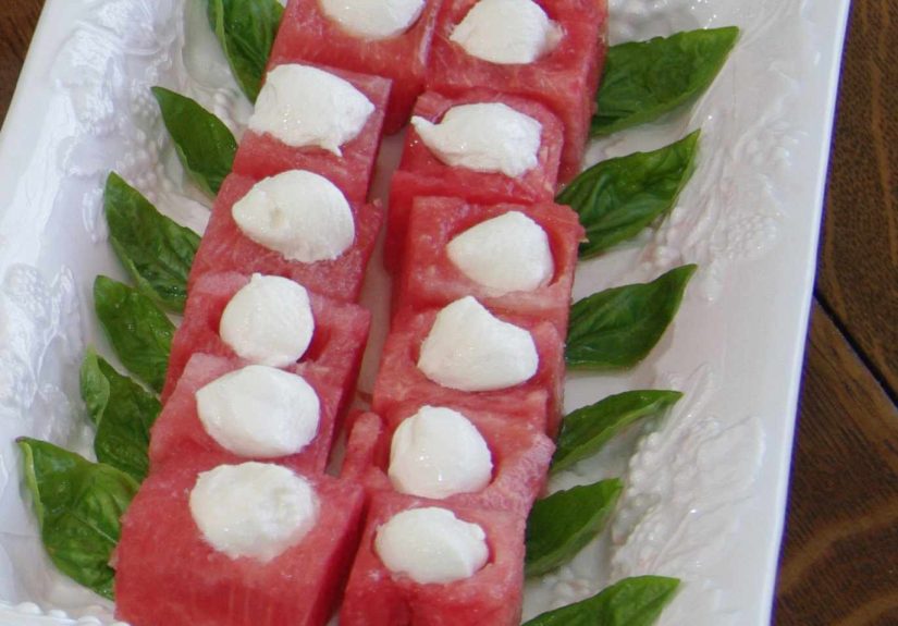 Watermelon and Mozzarella Salad With Balsamic Recipe