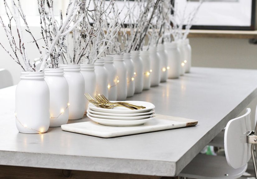 Winter White Table