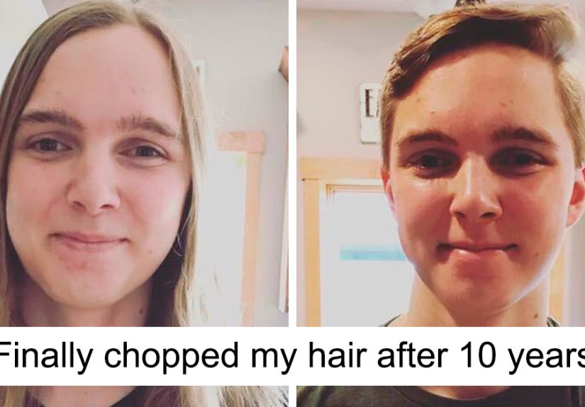30 Men Who Had Their Long Hair Chopped Off In A Dramatic Transformation