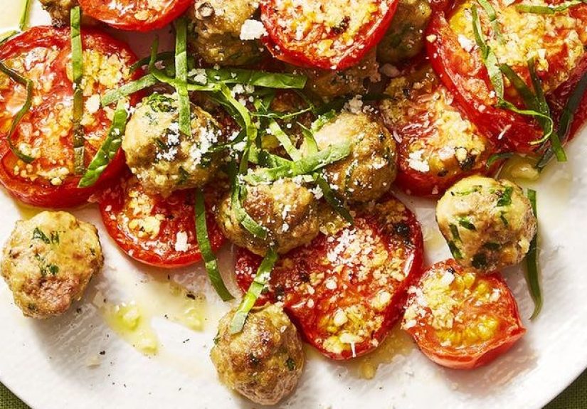 Best Mini Meatballs With Tomatoes Recipe - How to Make Mini Meatballs With Tomatoes