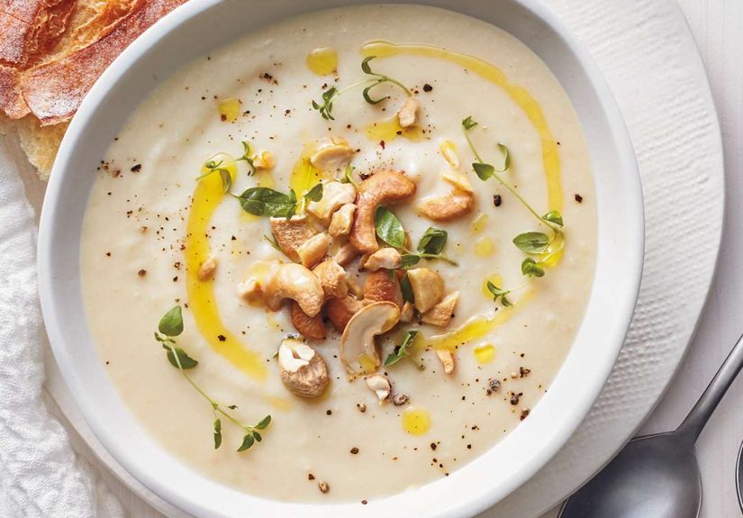 Cashew-Cauliflower Soup Recipe