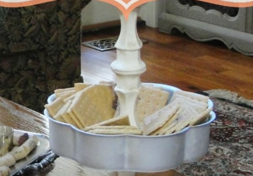 Dollar Store Challenge {S'mores Station}