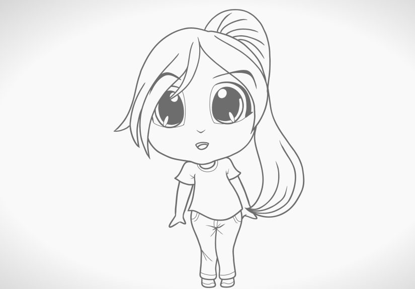 How to Draw a Chibi Character: Easy Step-by-Step Tutorial