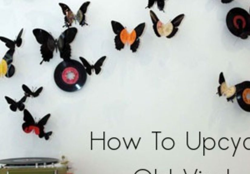 How to Upcycle Old Vinyl Records into Planters, Snack Bowls & More